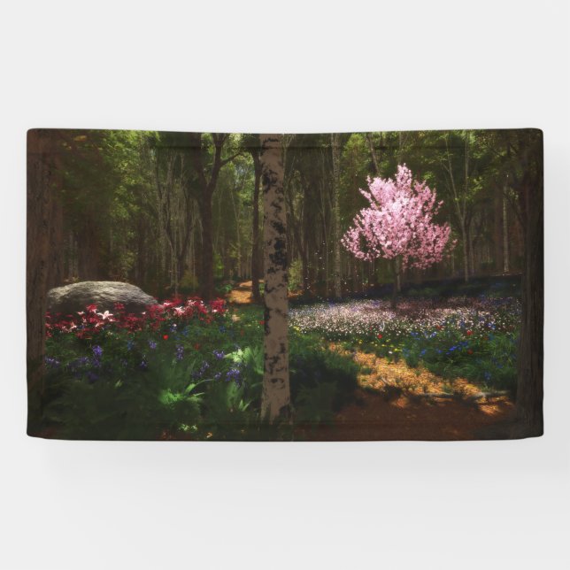 Bannière de concert de cerisier (Horizontal)