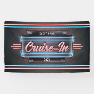Bannière de croisière Neon
