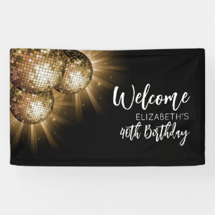 Bannière de fête de bienvenue