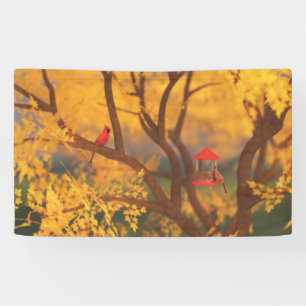 Bannière de gardien d'automne