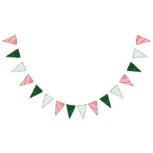 Bannière de jonction triangulaire Hodgepodge Holid