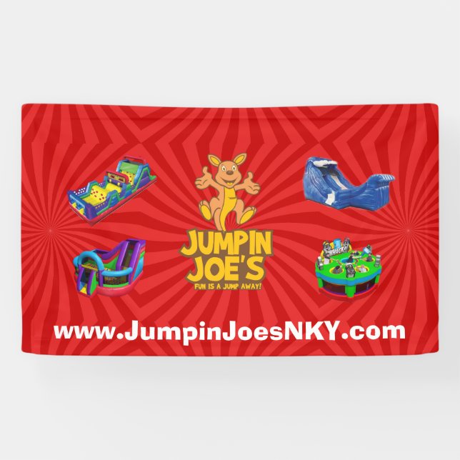 Bannière de Jumpin Joe pleine (Horizontal)