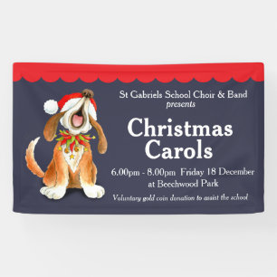 Bannière de la chorale de Noël