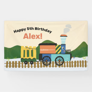 Bannière de la fête des Anniversaires de enfants d
