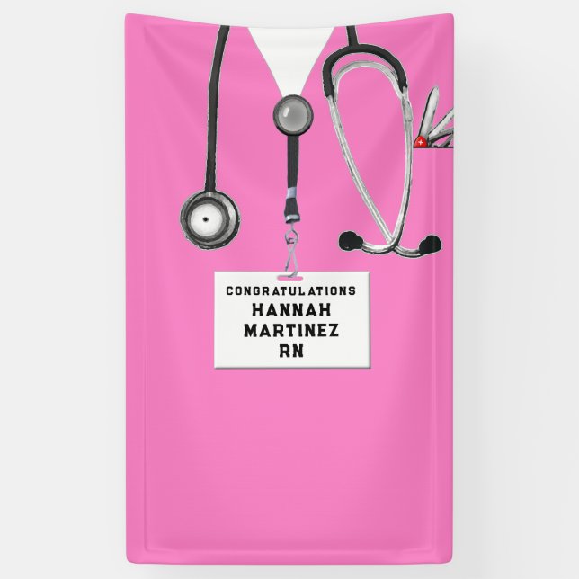 Bannière de la fête des infirmières et infirmiers  (Vertical)