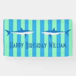 Bannière de la fête des requins