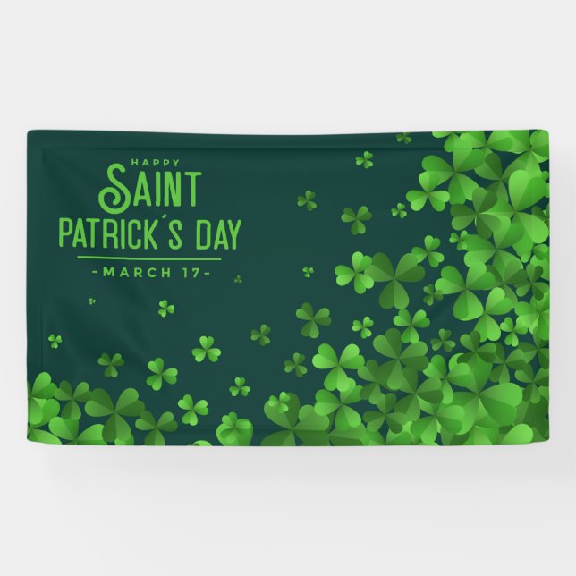 Bannière de la Saint Patrick (Horizontal)