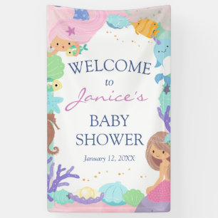 Bannière de l'Affiche de bienvenue de petite sirèn