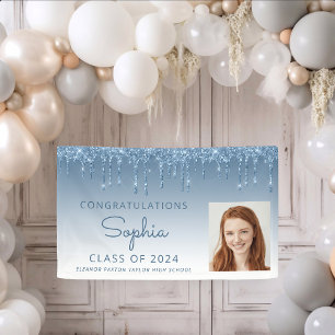 Bannière de photo de remise de diplôme 2026 paille