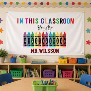 Bannière de rentrée scolaire Bienvenue en classe