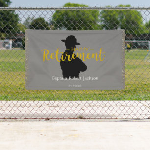 Bannière de retrait des soldats de l'État gris et 