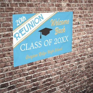 Bannière de réunion de la classe de retour