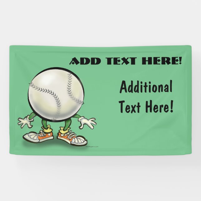 Bannière de softball (Horizontal)