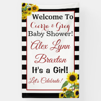 Bannière de tournesol