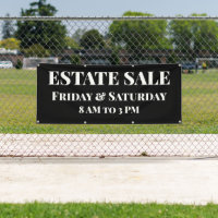 Bannière de vente personnalisée