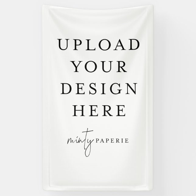 Bannière de vinyle (Portrait) (Vertical)