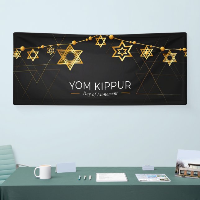 Bannière de Yom Kippour (Salon professionnel)