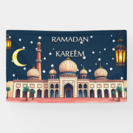 Bannière décorative Ramadan