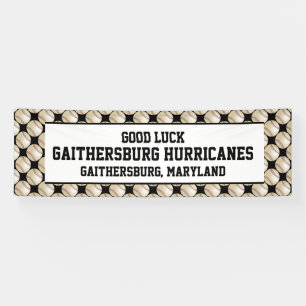 Bannière d'équipe de baseball, personnalisée 3