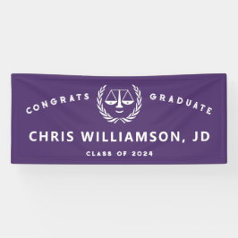 Bannière des diplômes de l'école de droit