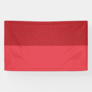 Bannière d'événement Rouge Tomate Two-Tone – Perso