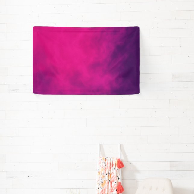 Bannière d'événements Magenta Purple - Personnalis (Insitu)