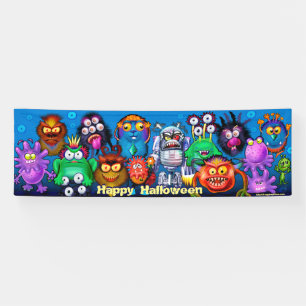 Bannière d'Halloween géante