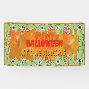 Bannière d'Halloween mince