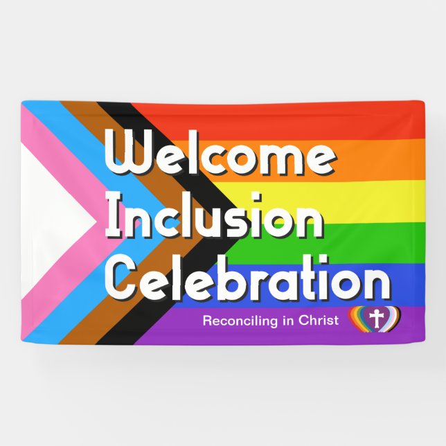 Bannière d'indicateur PRIDE progressive (Horizontal)