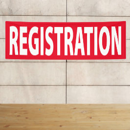 Bannière d'inscription pour l'événement ou la conf
