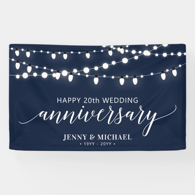 Bannière du 10e anniversaire du Mariage Black Mode (Horizontal)
