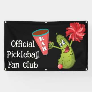 Bannière du club de fans de Pickleball