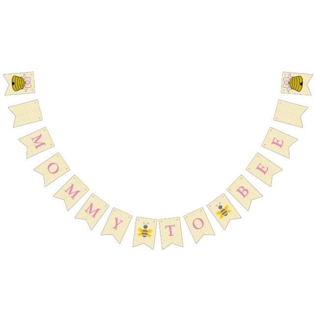 Bannière du drapeau de la Baby shower de maman à b (Tout)