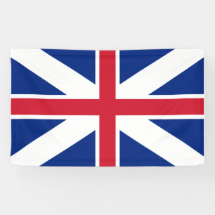 Bannière du drapeau de la Grande-Bretagne (1707-1