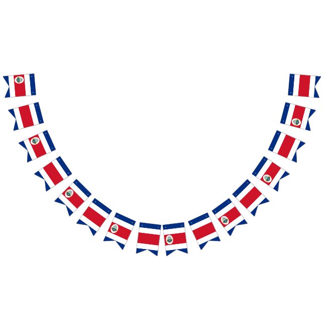 Bannière du drapeau du Costa Rica (Tout)