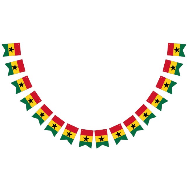 Bannière du drapeau du Ghana (Tout)