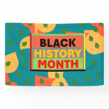 Bannière du Mois de l'Histoire Noire - Enfants Amo