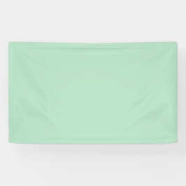 Bannière élégante verte menthe pour événement