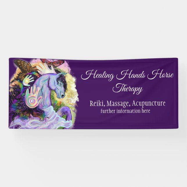 Bannière équine de rêves (Horizontal)