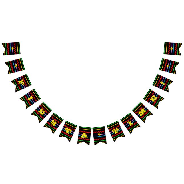 Bannière Fiesta Personnalisée Bunting (Tout)