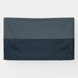 Bannière Half Noise Charcoal – Vinyle Moderne 3x5