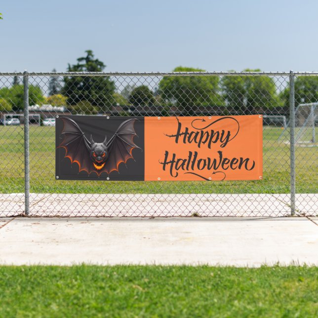 Bannière Halloween (En situation)