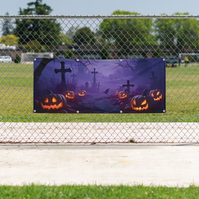 Bannière Halloween (En situation)