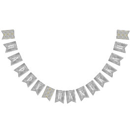 Bannière Hanoukka Swallowtail Simply Elegant