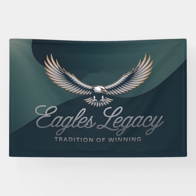 Bannière héritée des aigles - Tradition de la Bann (Horizontal)