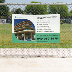 Bannière Informations sur la société de constructi
