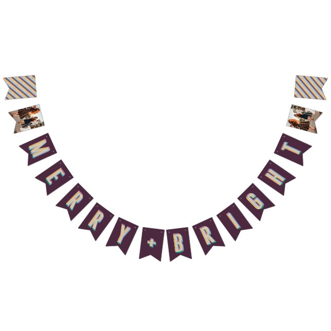 Bannière Joyeuse + Bright Marquee Bund - Violet (Tout)