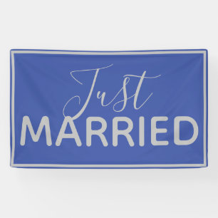 Bannière juste mariée