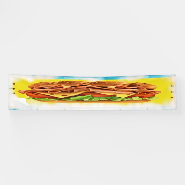 Bannière LG avec sandwich Sub (Horizontal)