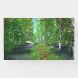 Bannière lumineuse Bluebell